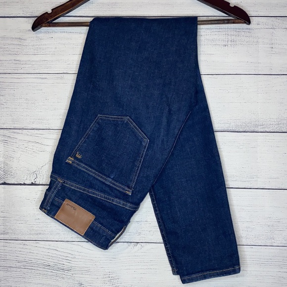 Madewell Denim - Madewell 10” high-rise skinny indigo blue jeans size 27